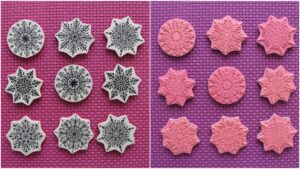 Sello Copo de Nieve Grande (5cm) DD