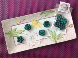 Sellos de Florcitas (2x2cm) (Set de 4)