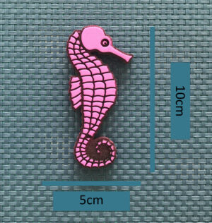 Sello Caballo de Mar (10x5cm)