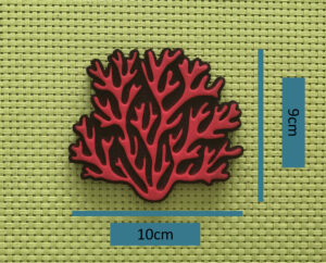 Sello Coral (10x9cm)