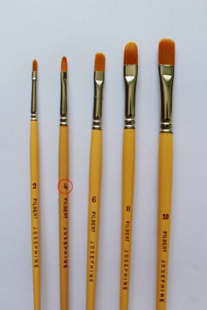 Pincel Lengua de Gato Sintetico Josephine #4