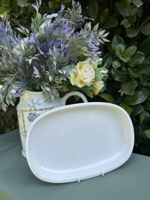 Fuente Oval Plain 23 cm